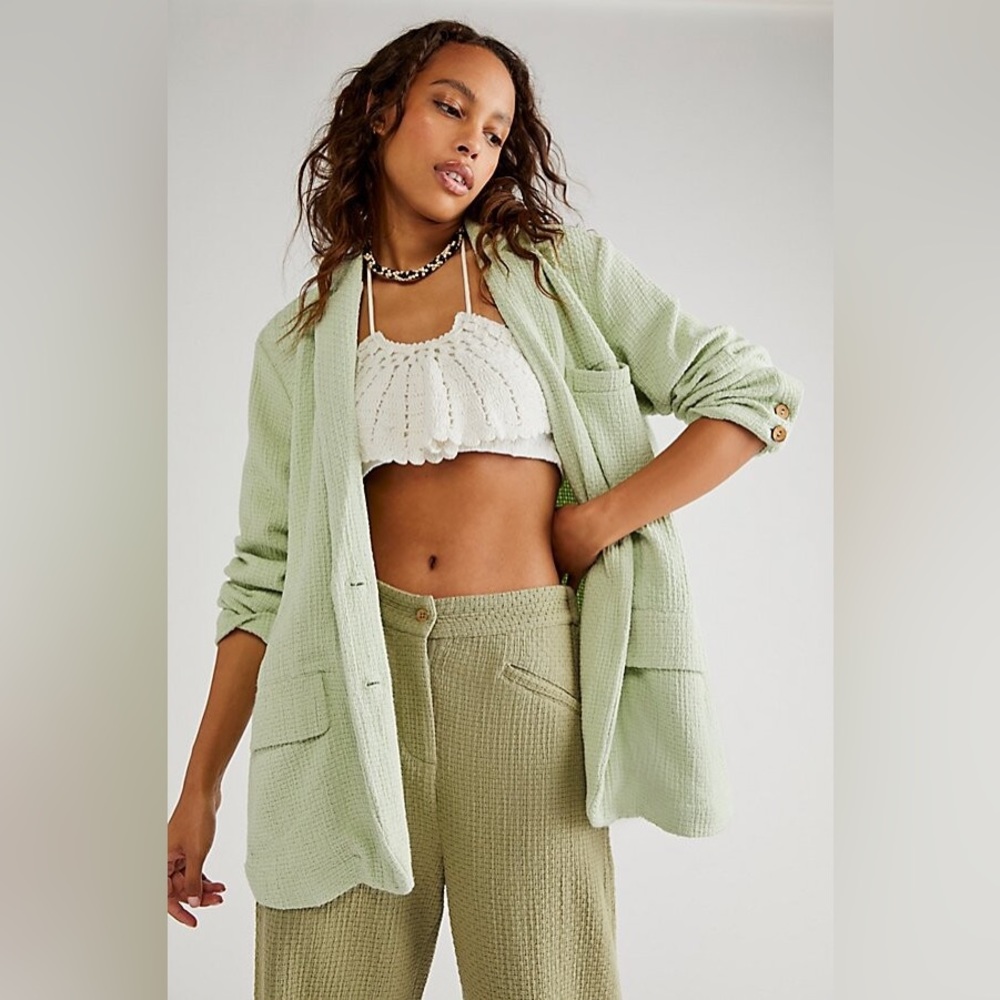 NWOT Free People Like A Cloud Blazer